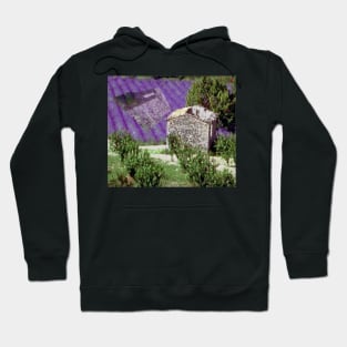 Little farmhouse in the provence, ruine. Hoodie